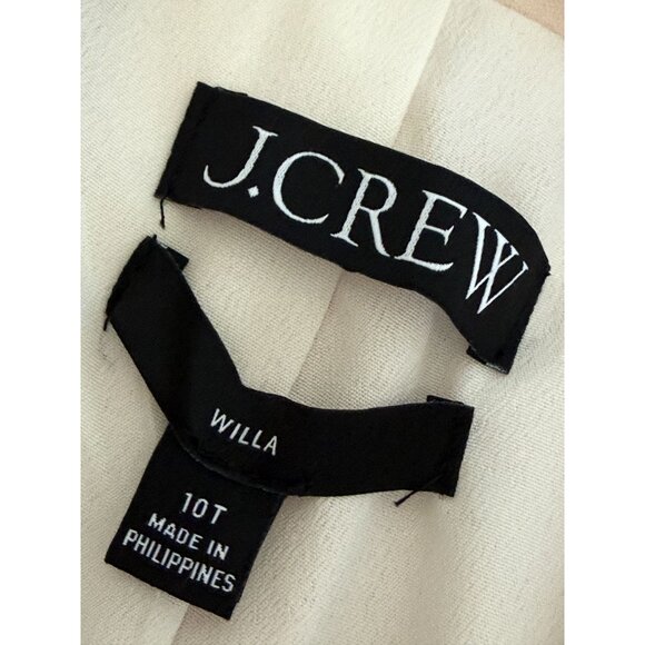 J.Crew Willa Blazer 10T Light Pink Classic Fit Gold Buttons Womens Polyester - Picture 4 of 9